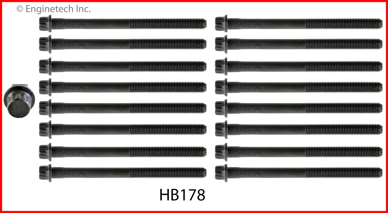 Cylinder Head Bolt Set - 2000 Hyundai Sonata 2.5L (HB178.A2)