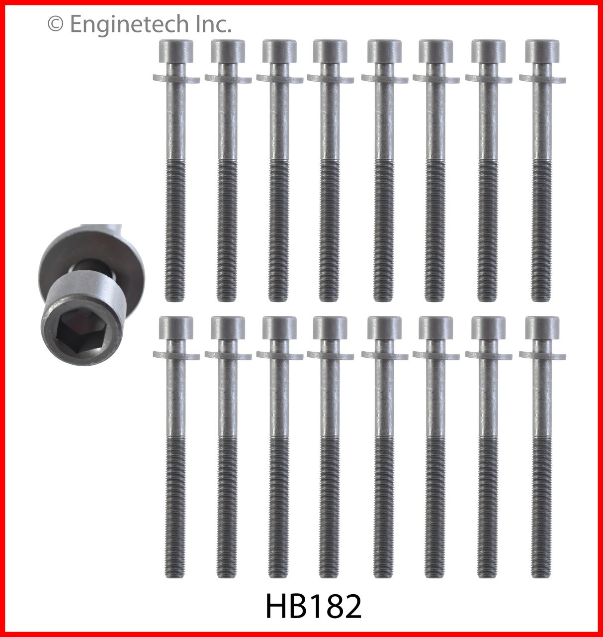 Cylinder Head Bolt Set - 1996 Infiniti I30 3.0L (HB182.A3)