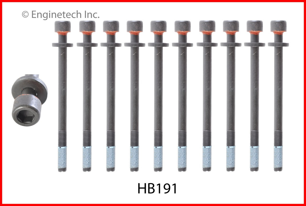 Cylinder Head Bolt Set - 2002 Cadillac Eldorado 4.6L (HB191.B17)