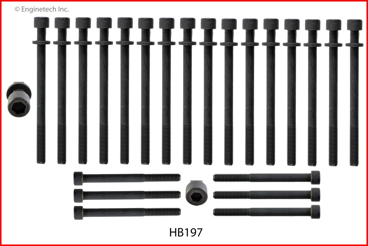 Cylinder Head Bolt Set - 1996 Isuzu Trooper 3.2L (HB197.B17)