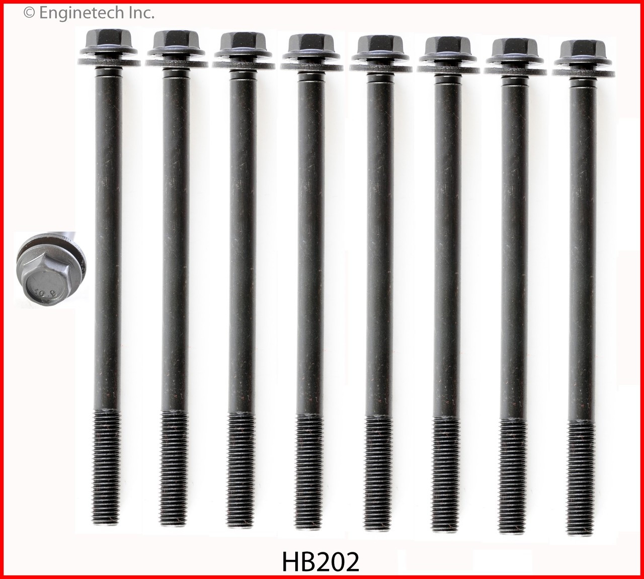 Cylinder Head Bolt Set - 2007 Dodge Nitro 3.7L (HB202.C25)