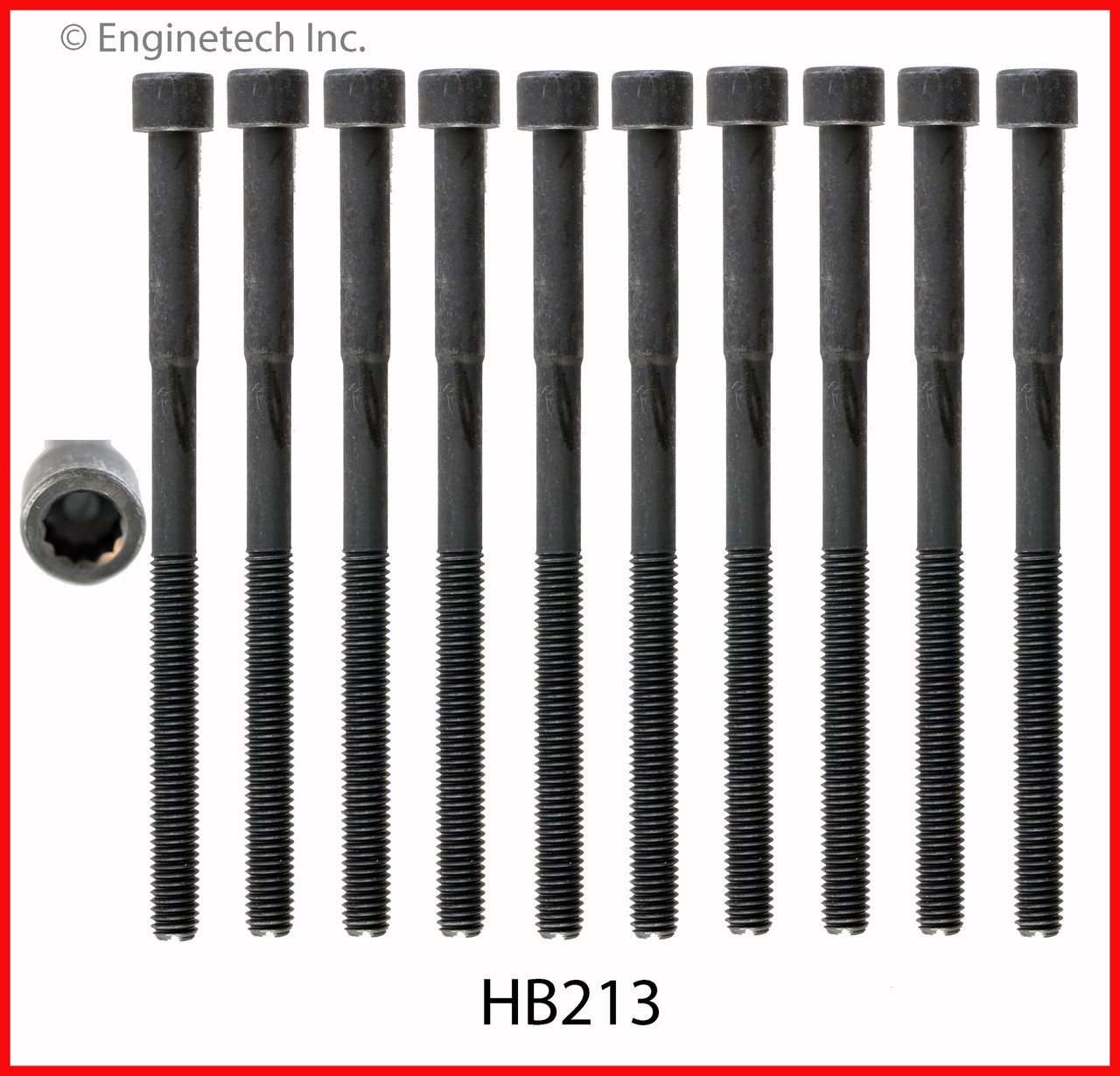 Cylinder Head Bolt Set - 2009 Toyota Yaris 1.5L (HB213.B18)