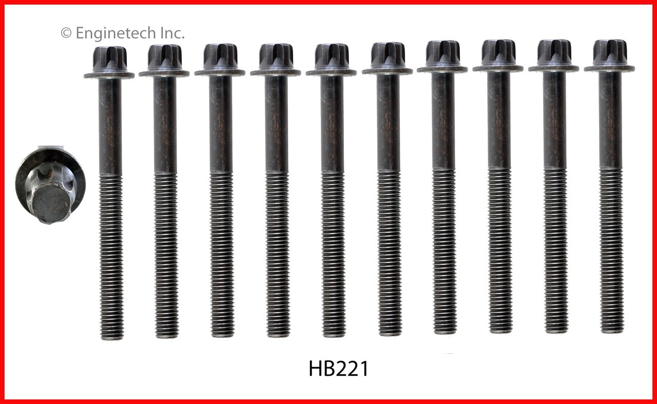 Cylinder Head Bolt Set - 2007 Infiniti M45 4.5L (HB221.C25)