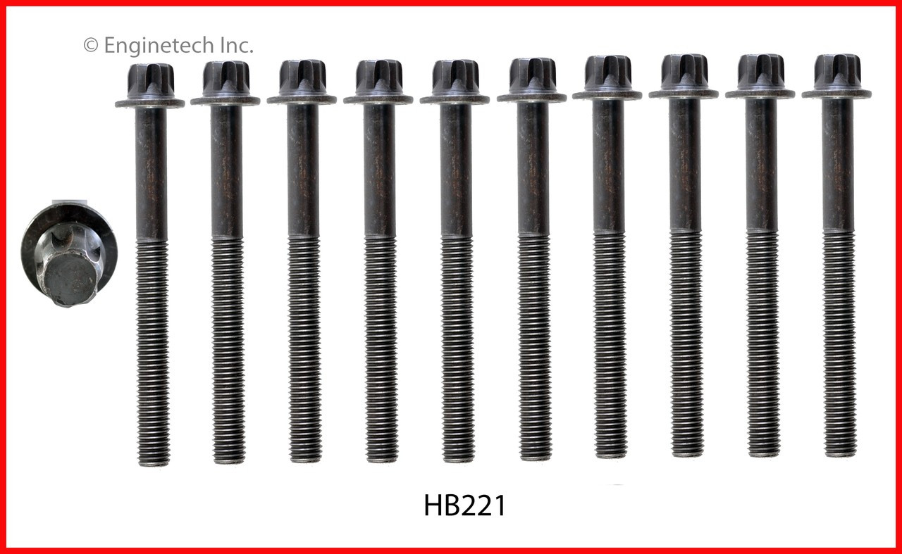 Cylinder Head Bolt Set - 2010 Infiniti M45 4.5L (HB221.E47)