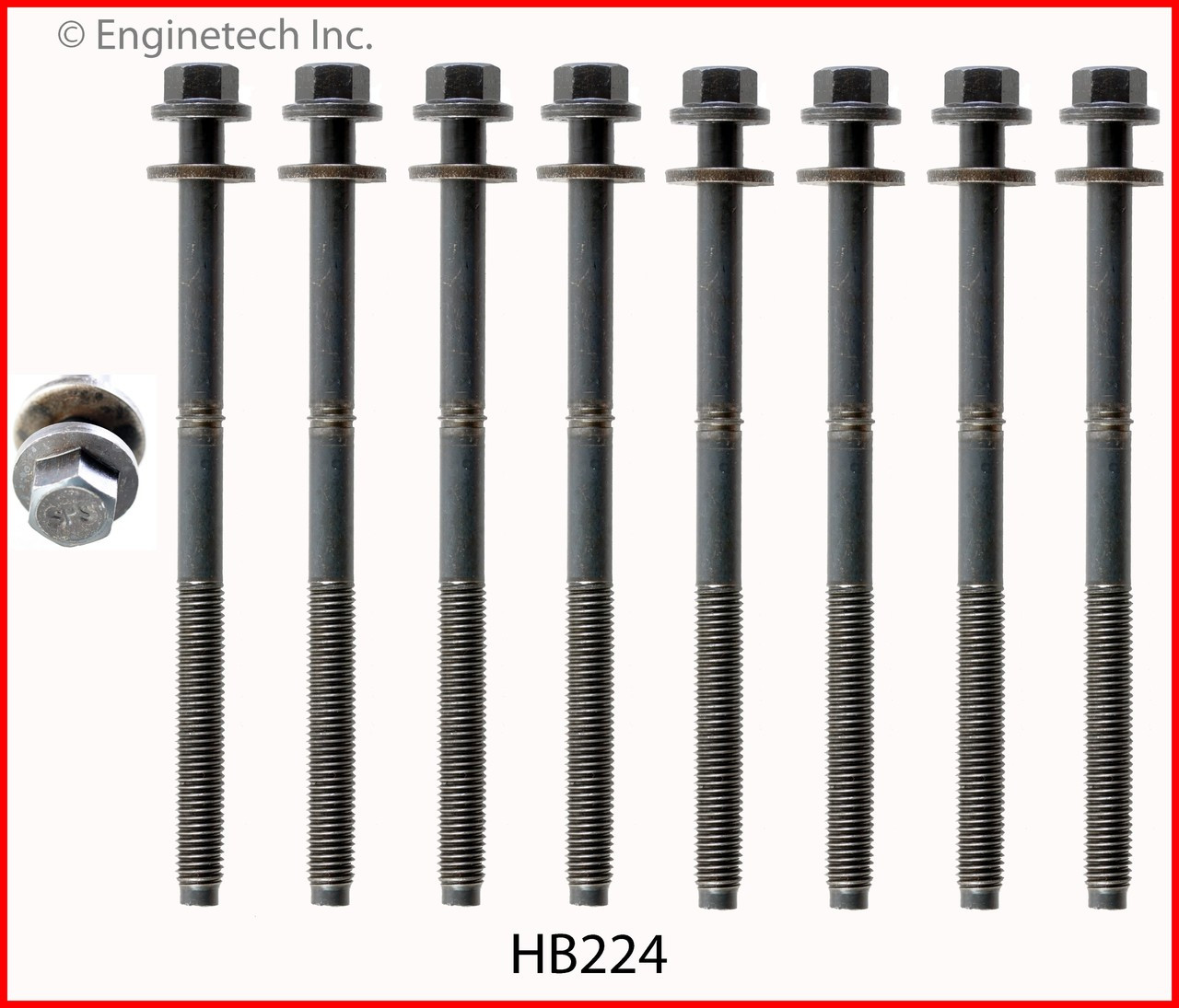 Cylinder Head Bolt Set - 2000 Mazda MPV 2.5L (HB224.C25)