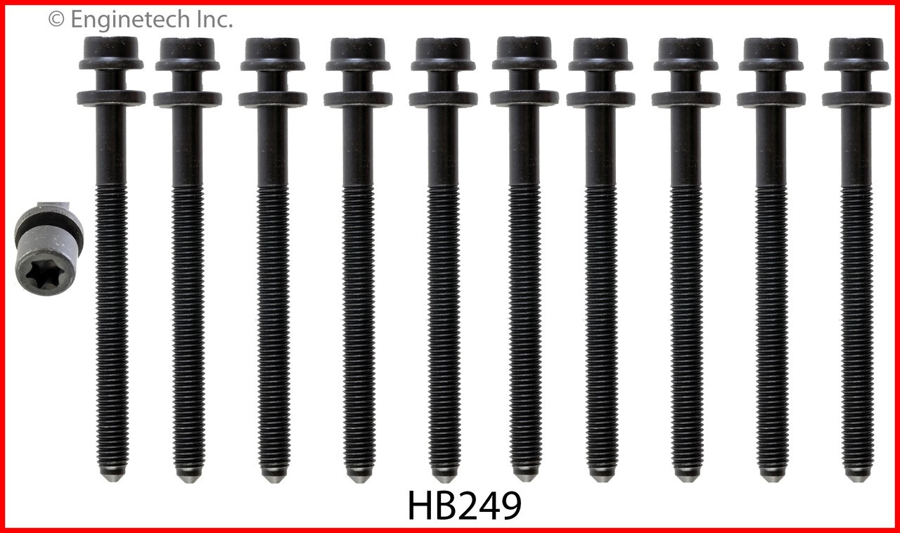 Cylinder Head Bolt Set - 2001 Volkswagen Jetta 2.0L (HB249.E49)