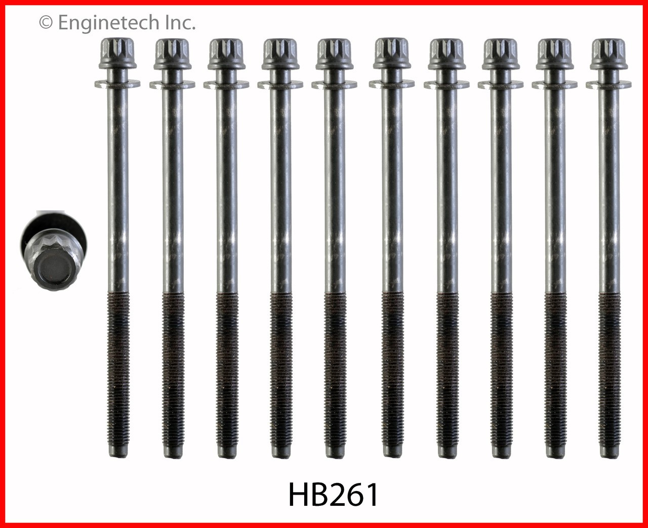 Cylinder Head Bolt Set - 2009 Honda Accord 2.4L (HB261.A8)