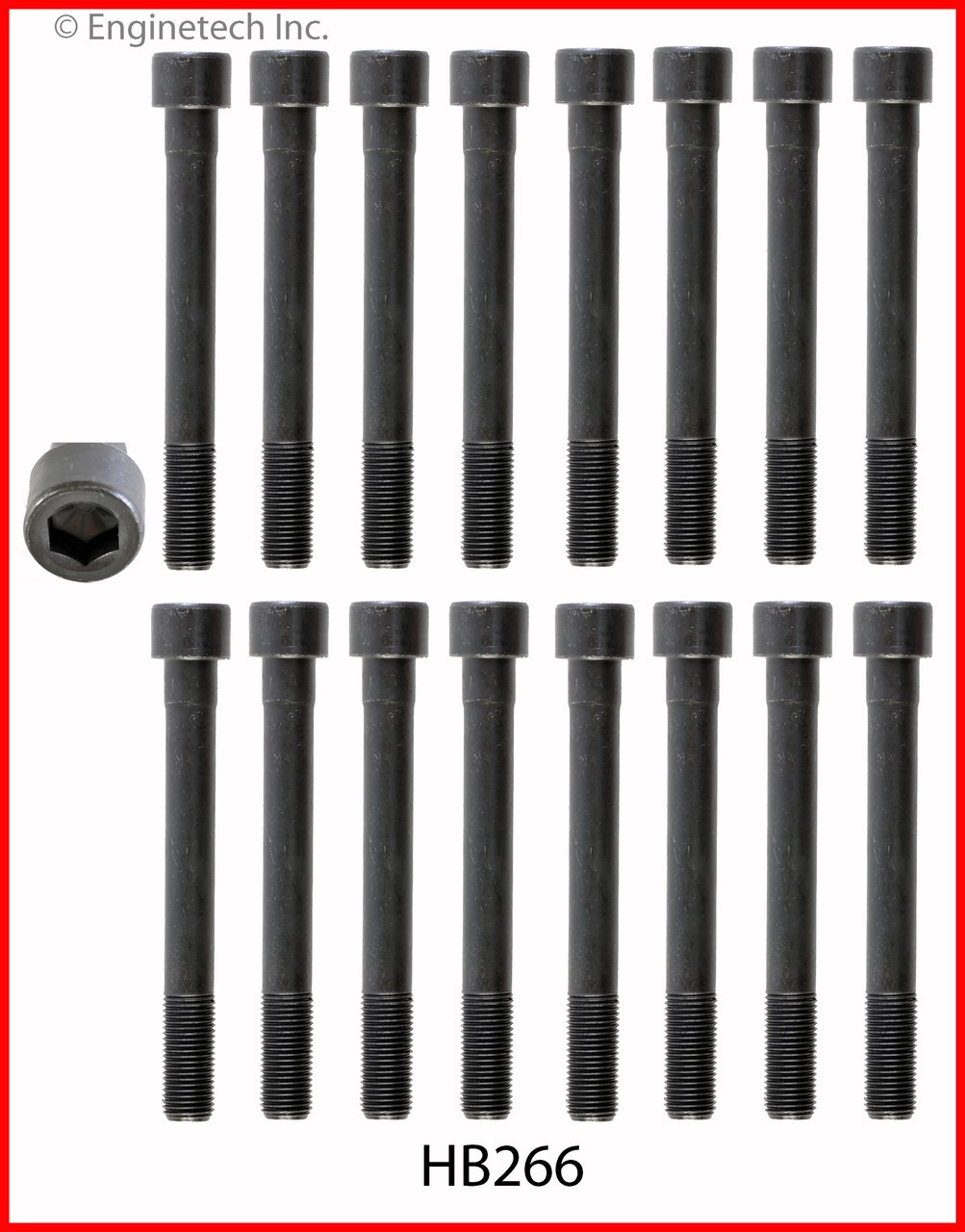 Cylinder Head Bolt Set - 2004 Mitsubishi Endeavor 3.8L (HB266.A2) Cylinder Head Bolt Set - 2004 Mitsubishi Endeavor 3.8L (HB266.A2)
