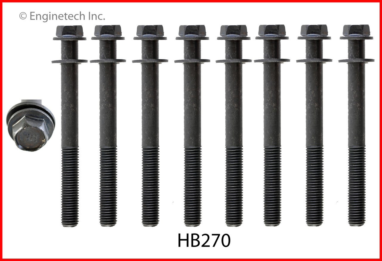 Cylinder Head Bolt Set - 2006 Suzuki Grand Vitara 2.7L (HB270.B18)