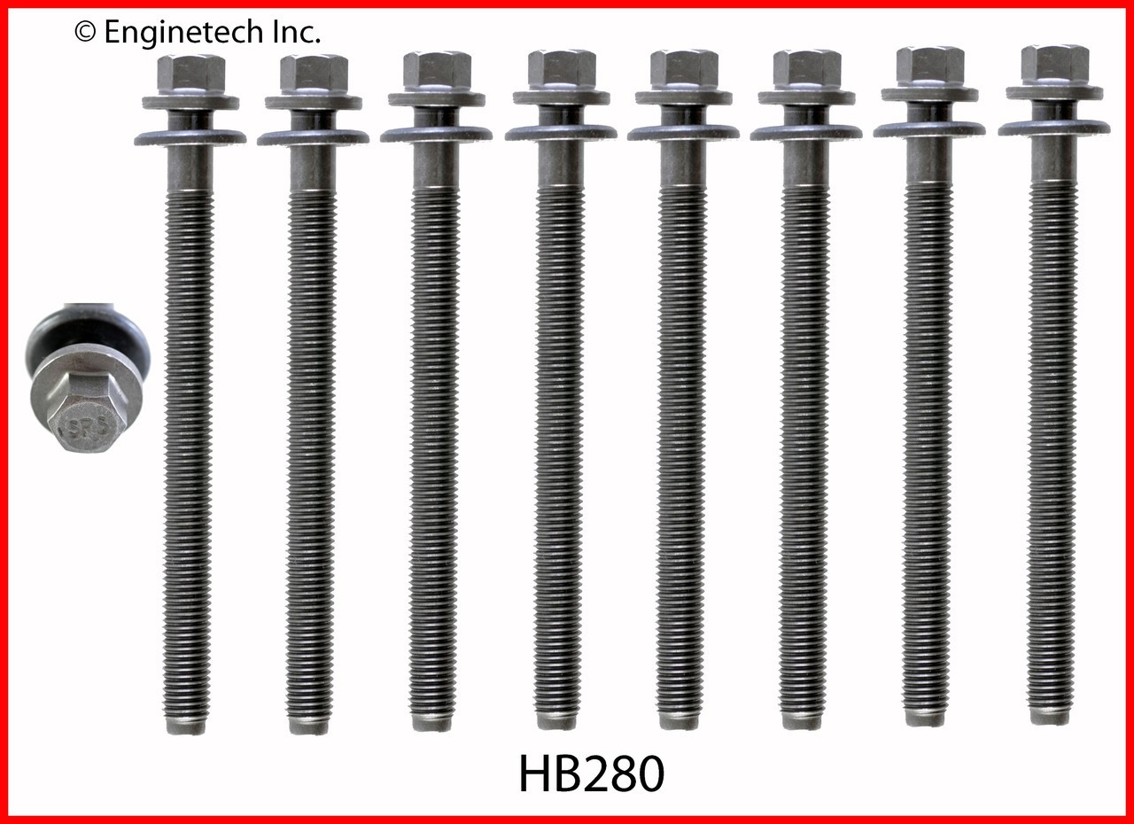 Cylinder Head Bolt Set - 2008 Lincoln MKX 3.5L (HB280.A8)