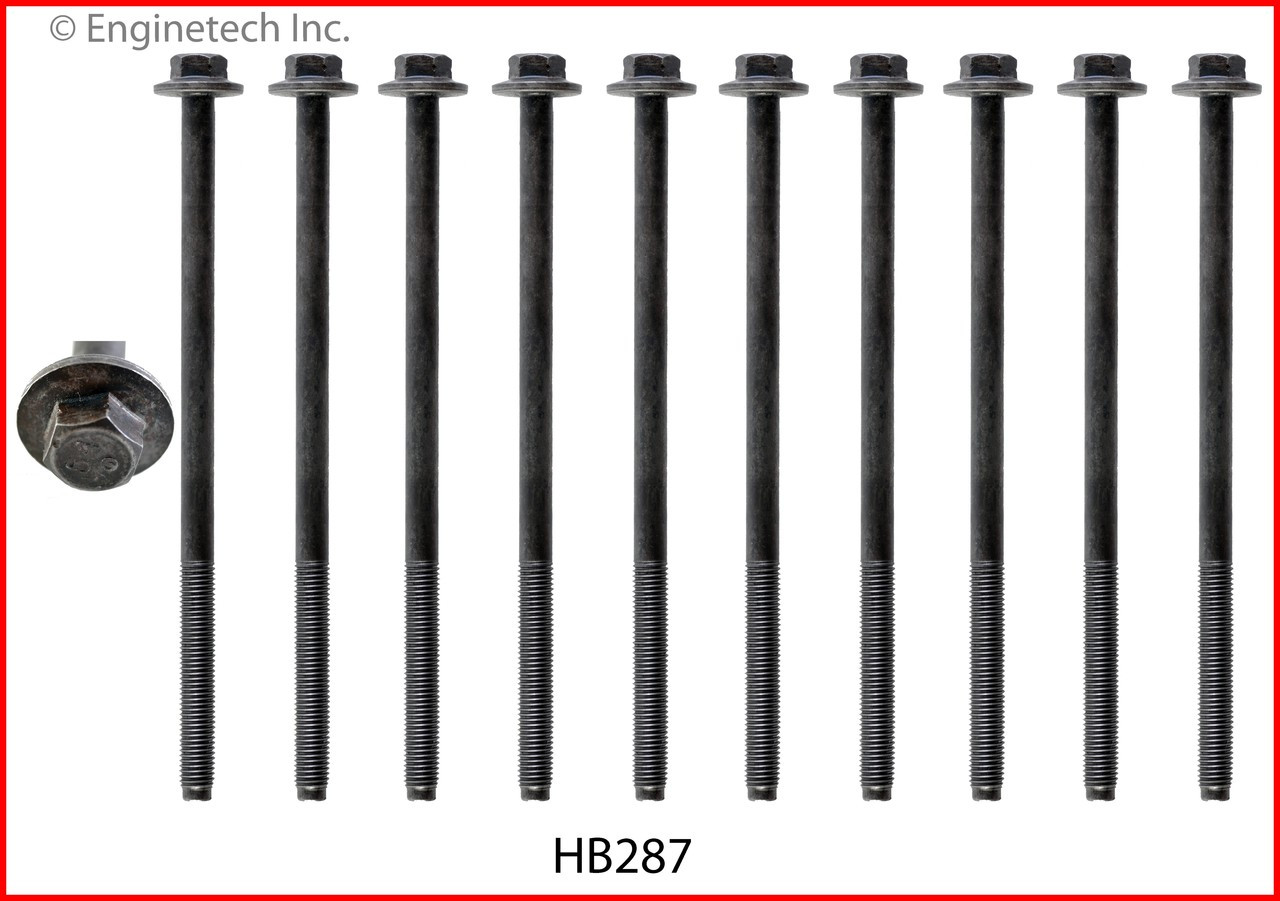 Cylinder Head Bolt Set - 1997 Ford E-150 Econoline Club Wagon 5.4L (HB287.A2)