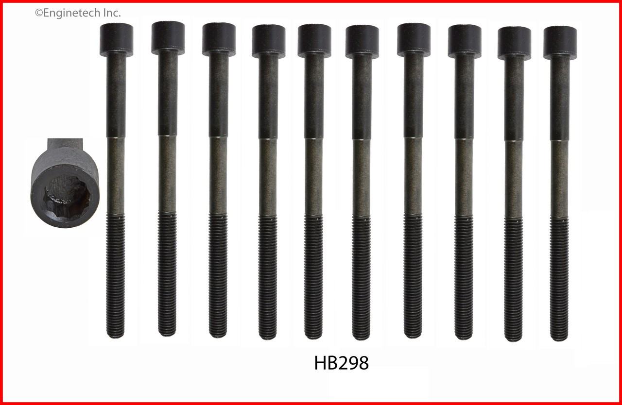 Cylinder Head Bolt Set - 2013 Toyota Corolla 1.8L (HB298.C25)