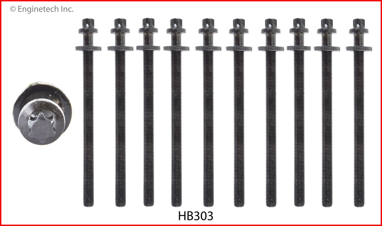 Cylinder Head Bolt Set - 2012 Chevrolet Cruze 1.8L (HB303.A3)