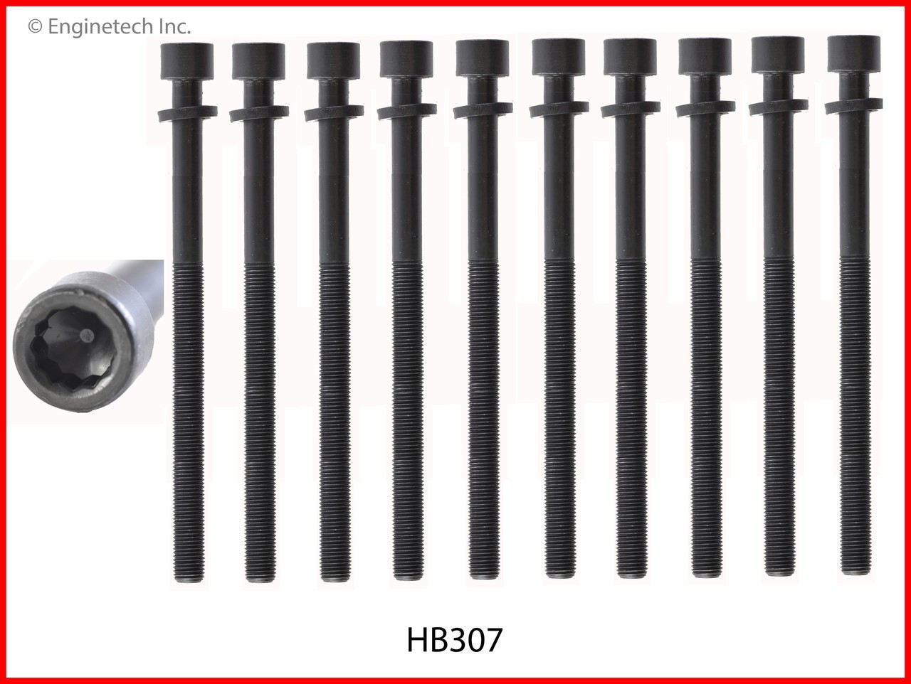Cylinder Head Bolt Set - 2015 Kia Forte 1.8L (HB307.C22)