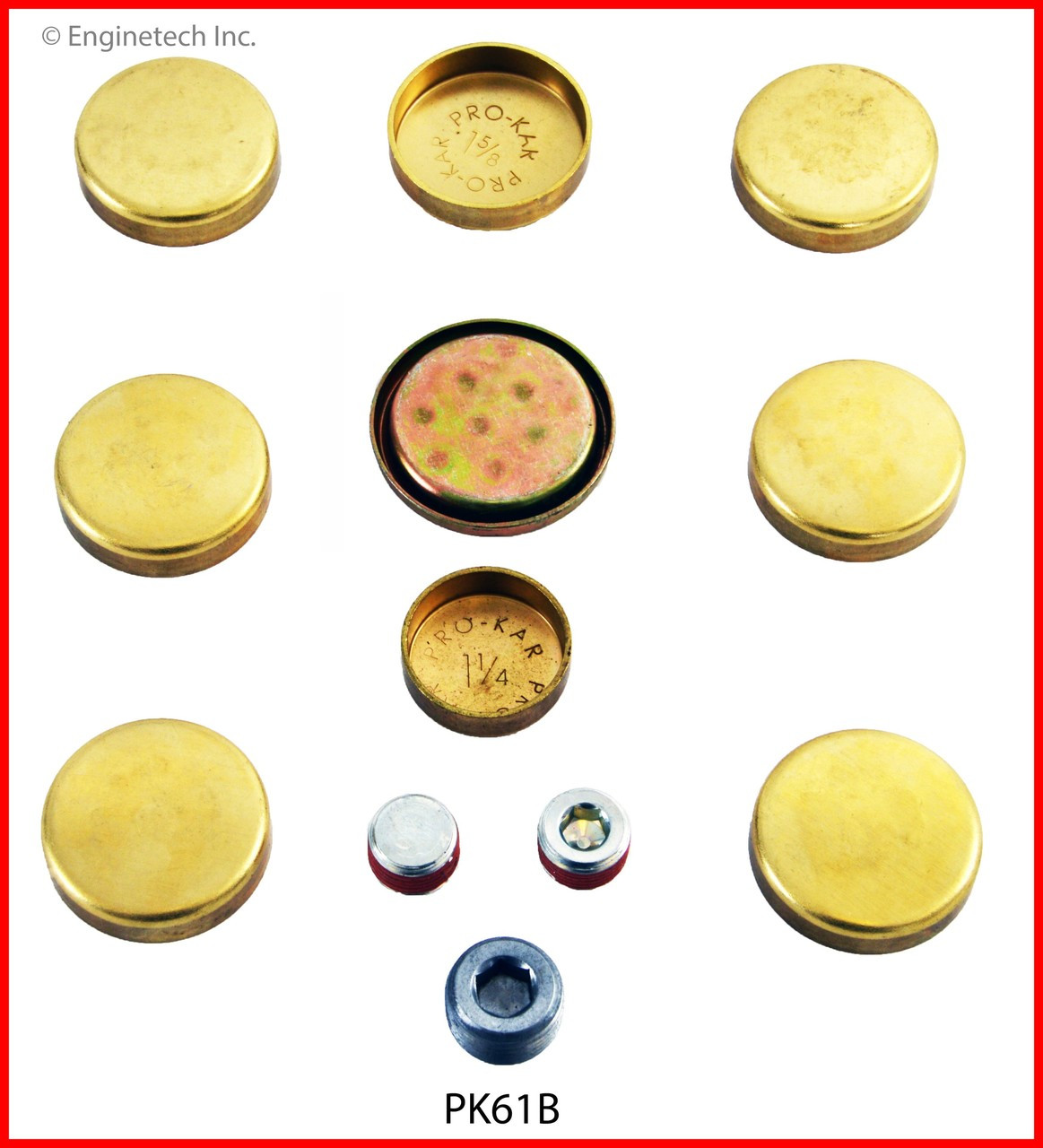 Expansion Plug Kit - 2000 Ford E-250 Econoline 4.2L (PK61B.B15)