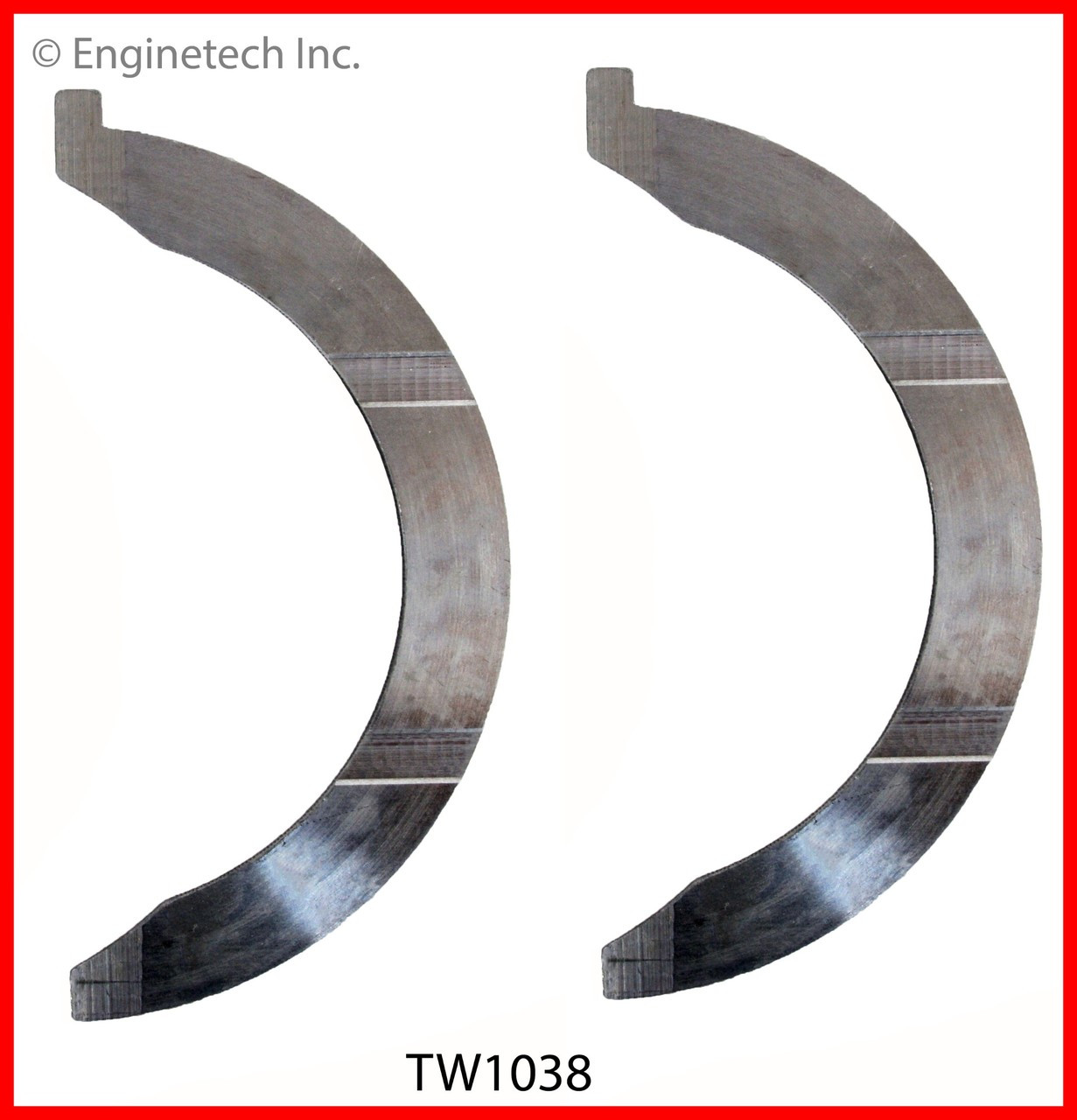 Crankshaft Thrust Washer - 2009 Nissan Versa 1.8L (TW1038STD.A9)