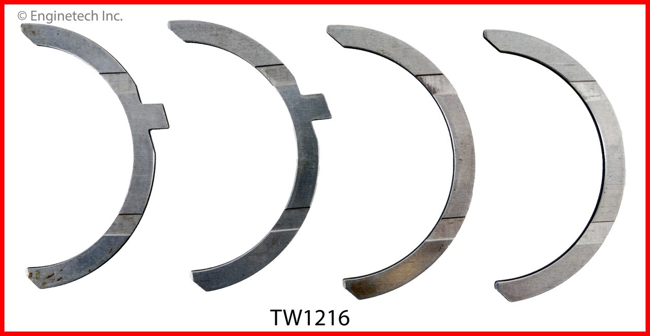 Crankshaft Thrust Washer - 1993 Audi 100 2.8L (TW1216STD.A6) Crankshaft Thrust Washer - 1993 Audi 100 2.8L (TW1216STD.A6)