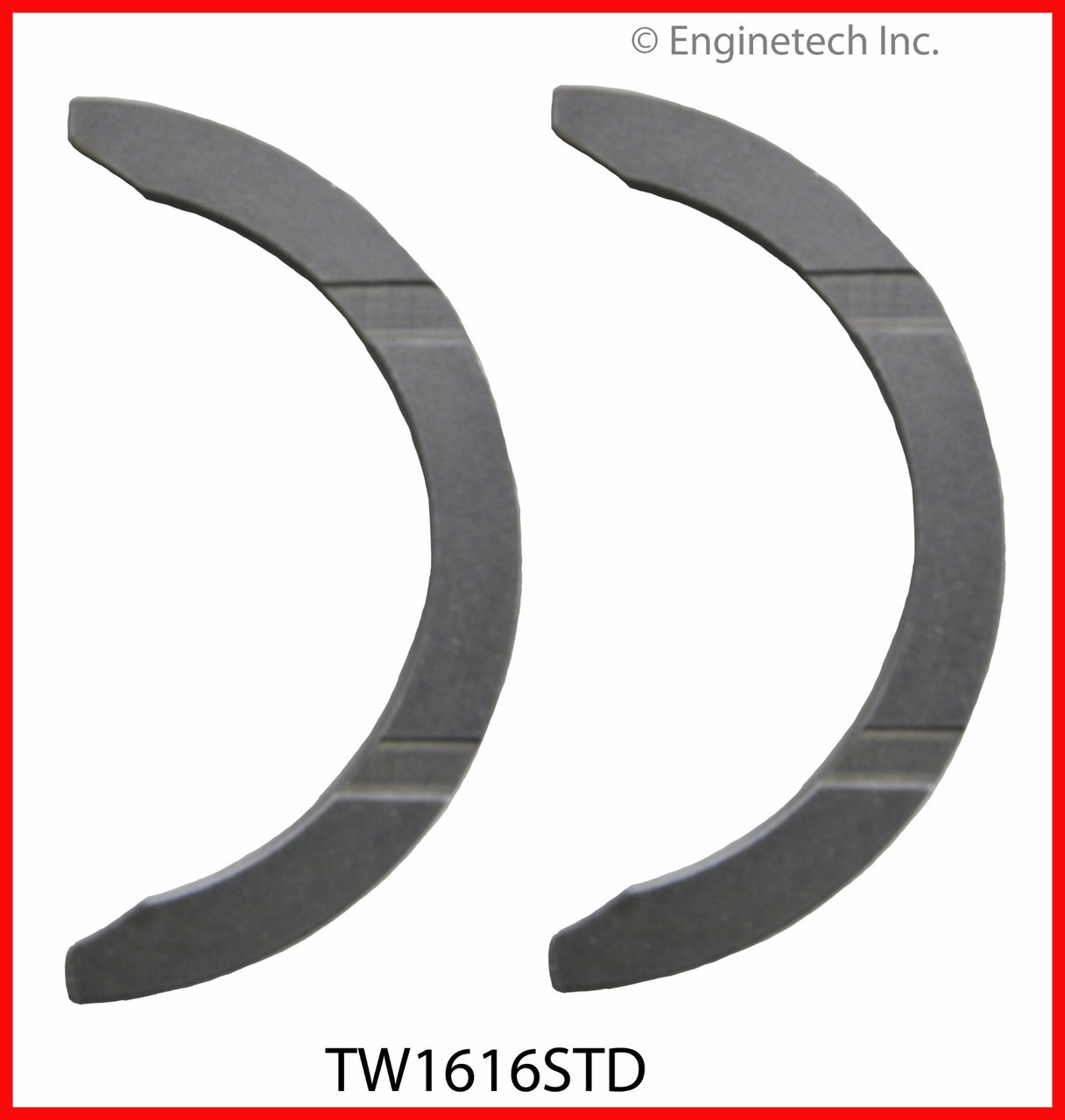 Crankshaft Thrust Washer - 1990 Isuzu Pickup 2.6L (TW1616STD.C25)