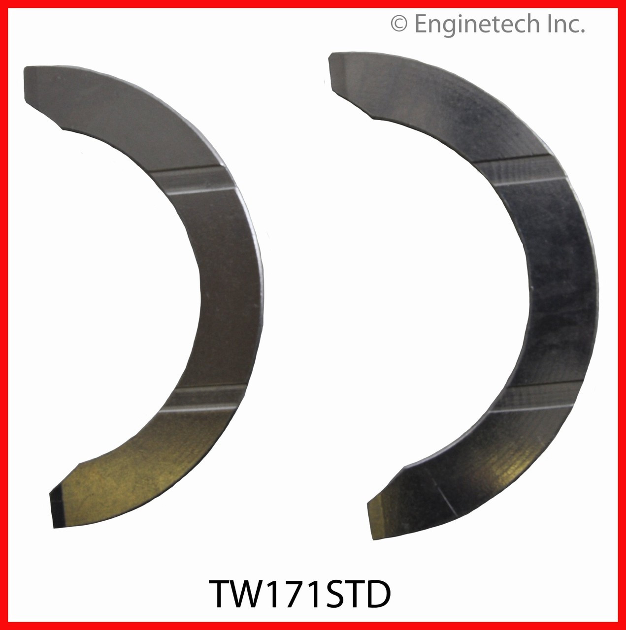 Crankshaft Thrust Washer - 1995 Honda Passport 3.2L (TW171STD.A10)