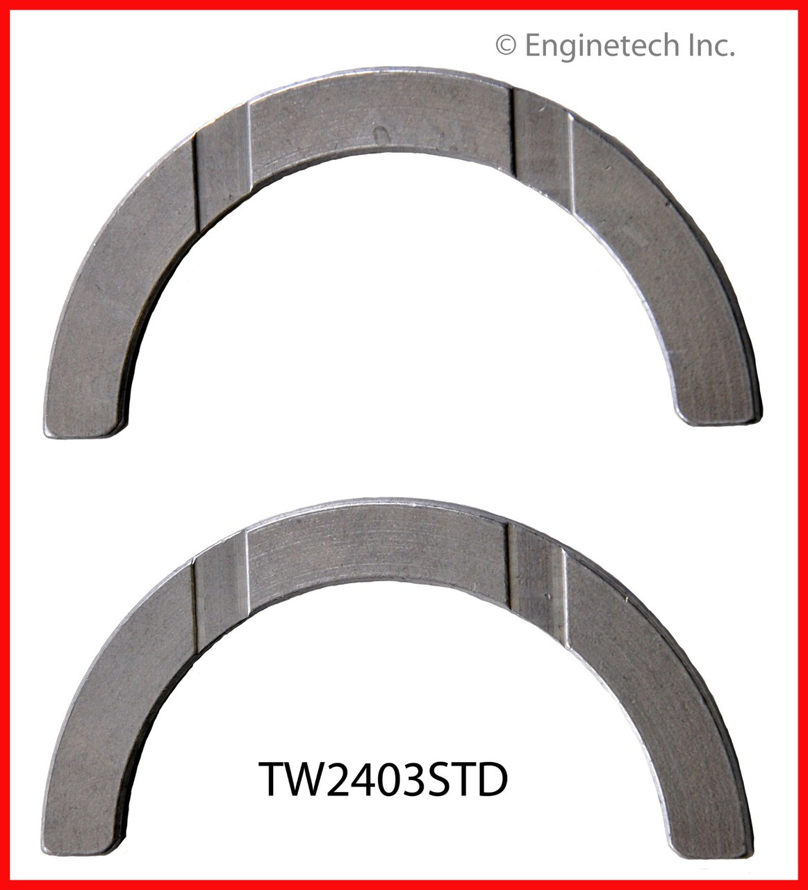 Crankshaft Thrust Washer - 2001 Suzuki Swift 1.3L (TW2403STD.F52)