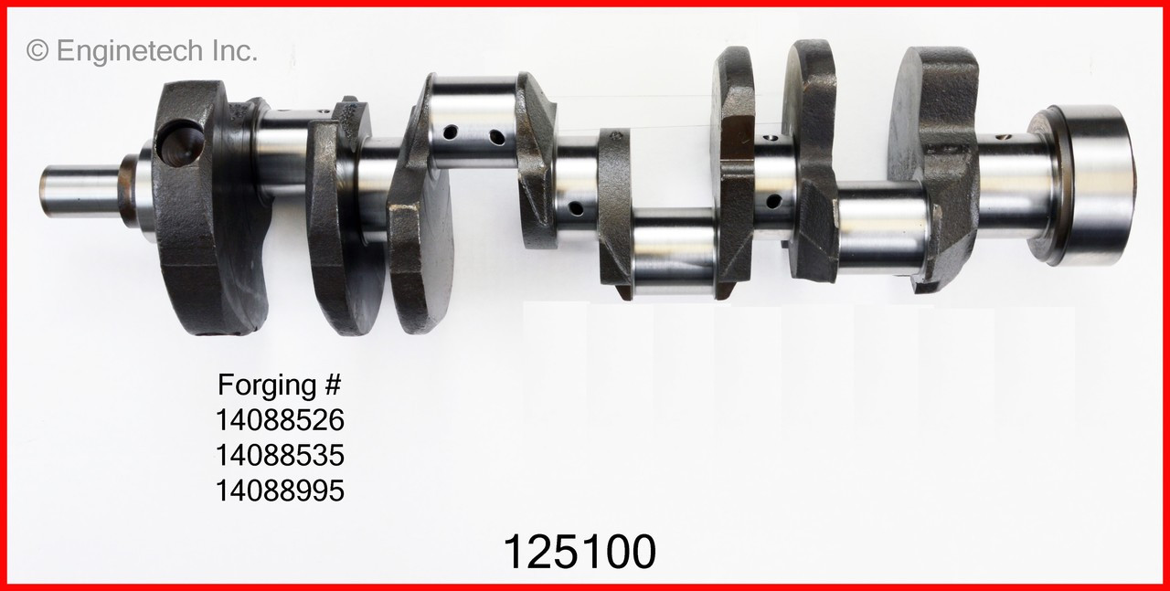 Crankshaft Kit - 1998 GMC K2500 Suburban 5.7L (125100.K516)