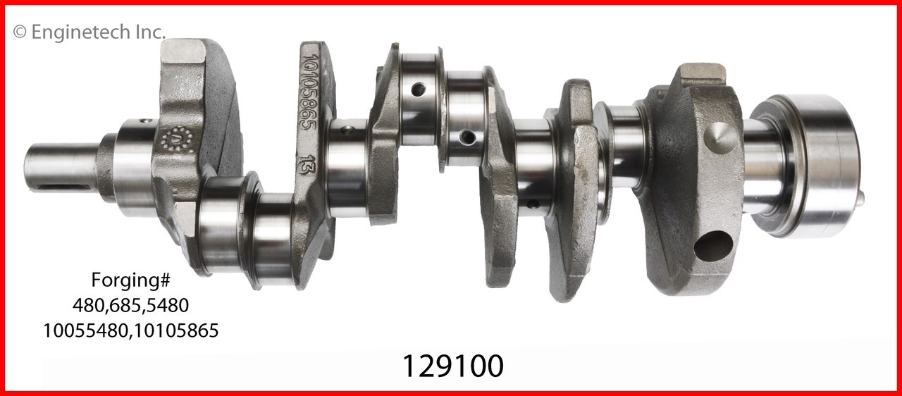 Crankshaft Kit - 1998 GMC P3500 4.3L (129100.K162)