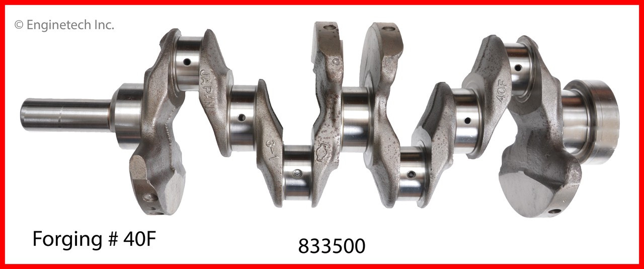 Crankshaft Kit - 1990 Nissan Axxess 2.4L (833500.A3)