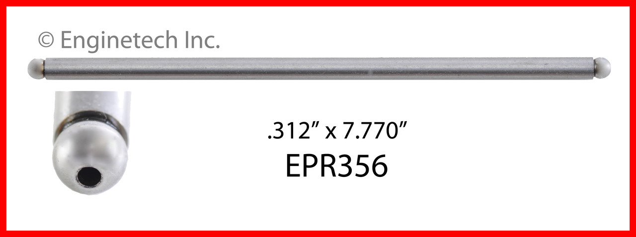1987 Ford Thunderbird 3.8L Engine Push Rod EPR356 -38
