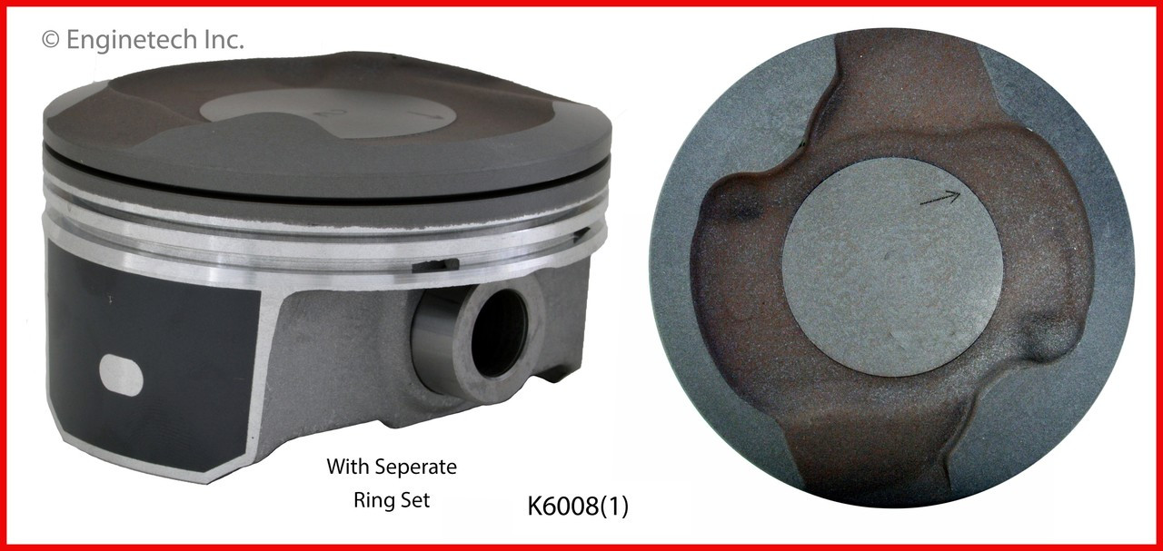 Piston and Ring Kit - 2009 Dodge Durango 4.7L (K6008(1).A7)