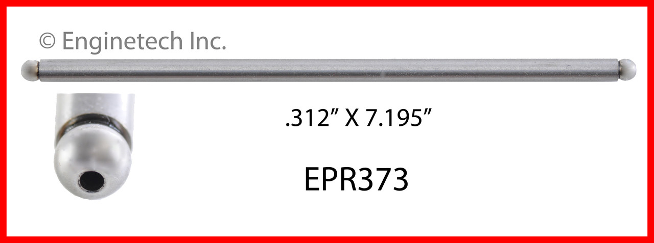 2014 GMC Savana 1500 4.3L Engine Push Rod EPR373 -1034