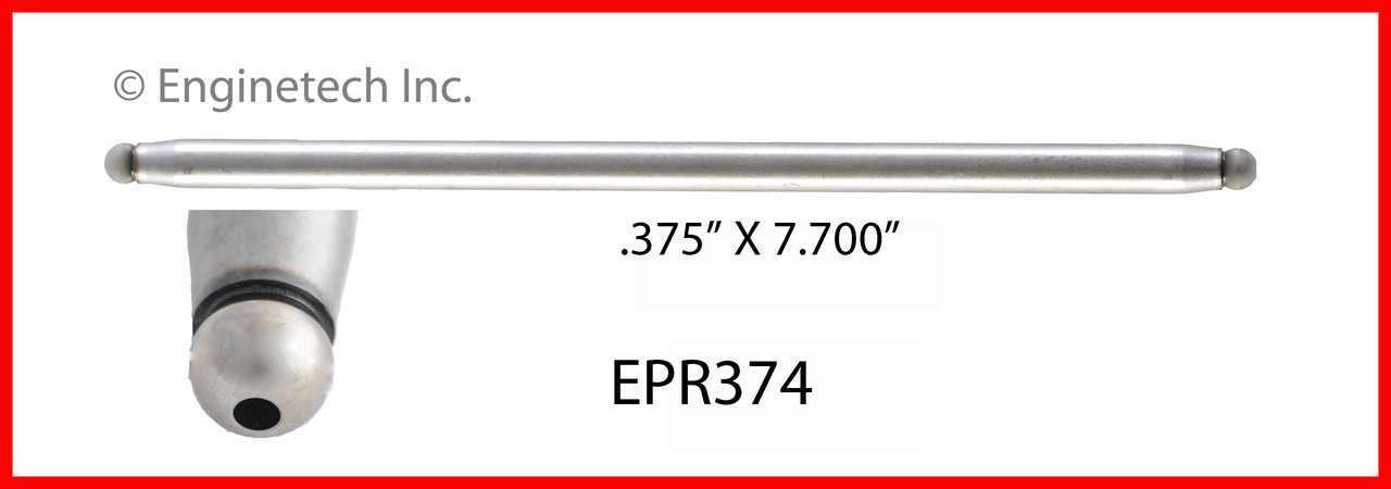 1993 Chevrolet Cavalier 2.2L Engine Push Rod EPR374 -36