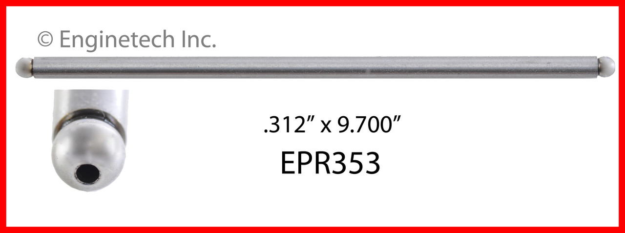 Push Rod - 1987 American Motors Eagle 4.2L Engine - EPR353ZE24