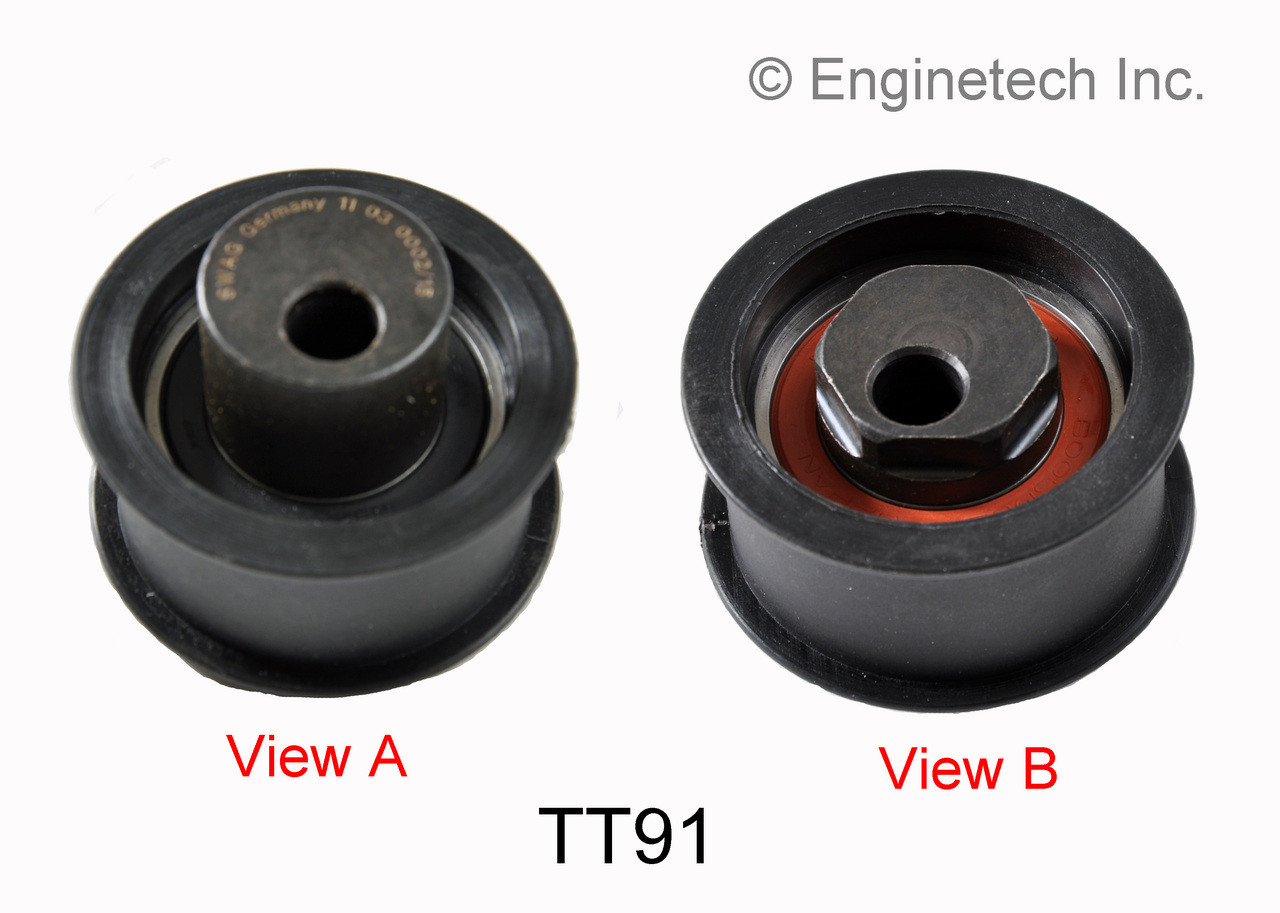 Timing Belt Tensioner - 1988 Dodge Aries 2.2L Engine - TT91ZE135
