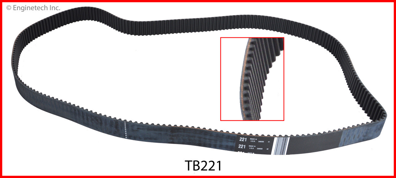 Timing Belt - 1997 Isuzu Rodeo 3.2L Engine - TB221ZE16
