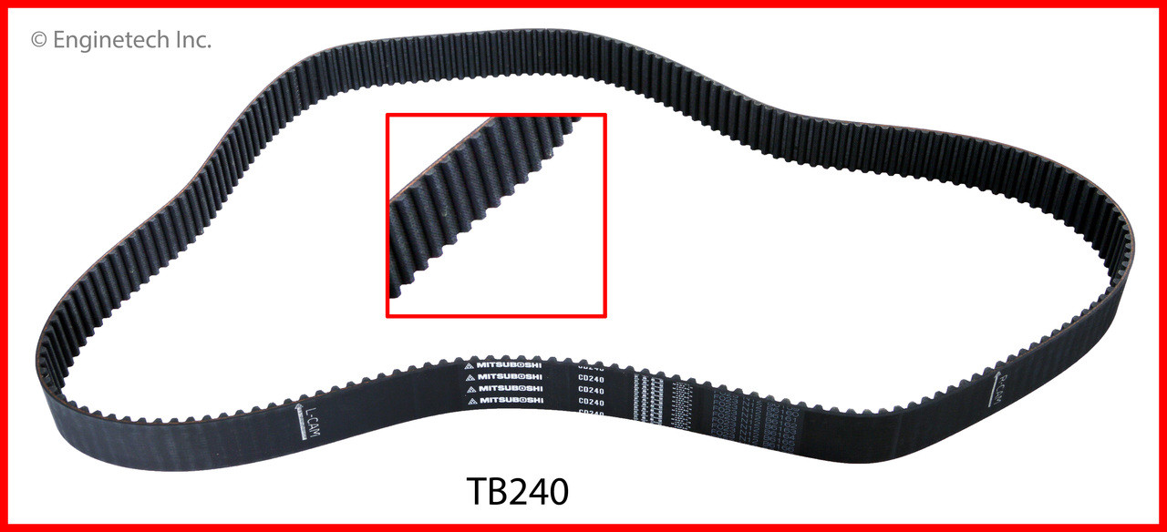 Timing Belt - 1994 Toyota 4Runner 3.0L Engine - TB240ZE4