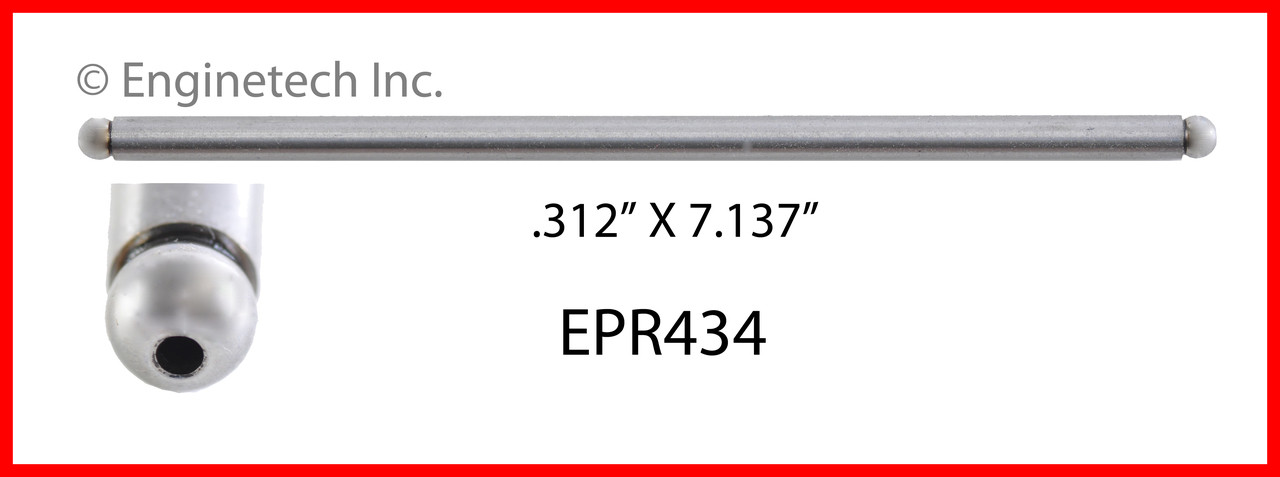 1990 Mercury Sable 3.8L Engine Push Rod EPR434 -14
