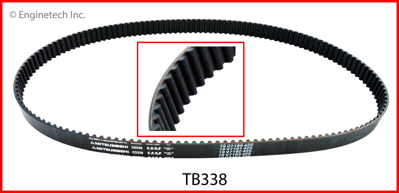 Timing Belt - 2008 Saturn Astra 1.8L Engine - TB338ZE1
