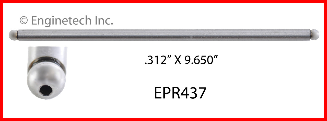 2003 Jeep Wrangler 4.0L Engine Push Rod EPR437 -46