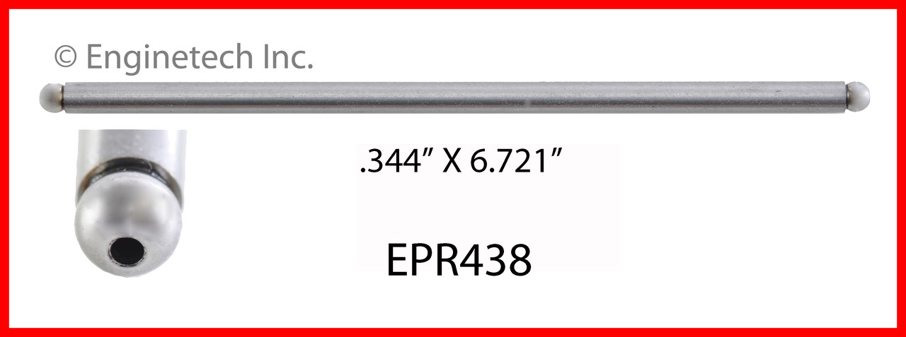 1990 Oldsmobile Cutlass Ciera 3.3L Engine Push Rod EPR438 -16