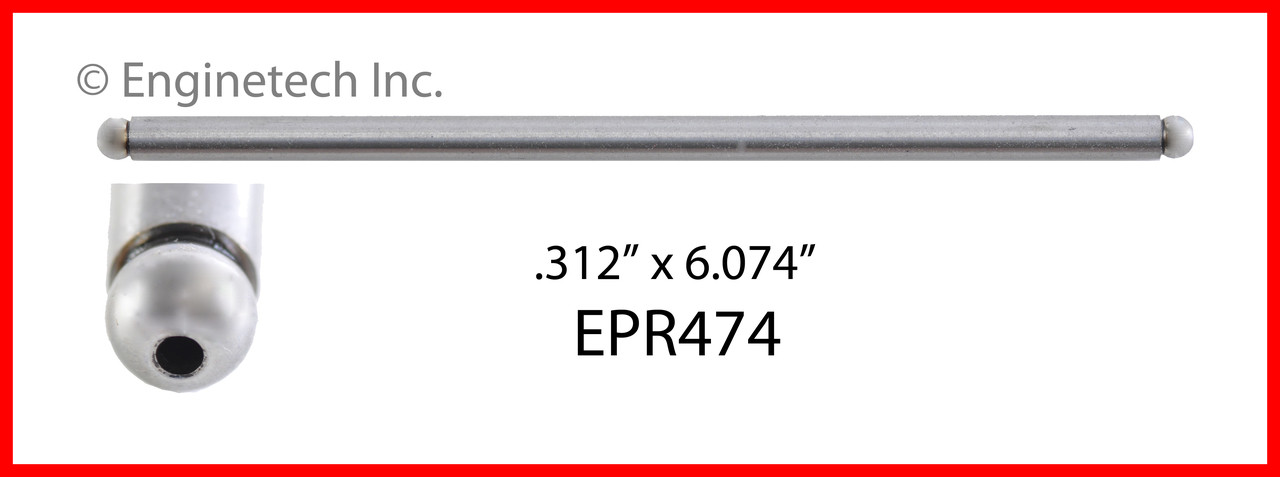 2007 Pontiac Torrent 3.4L Engine Push Rod EPR474 -160