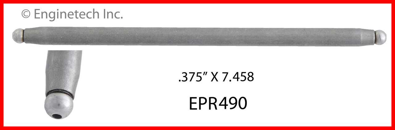 1996 Chevrolet S10 2.2L Engine Push Rod EPR490 -30