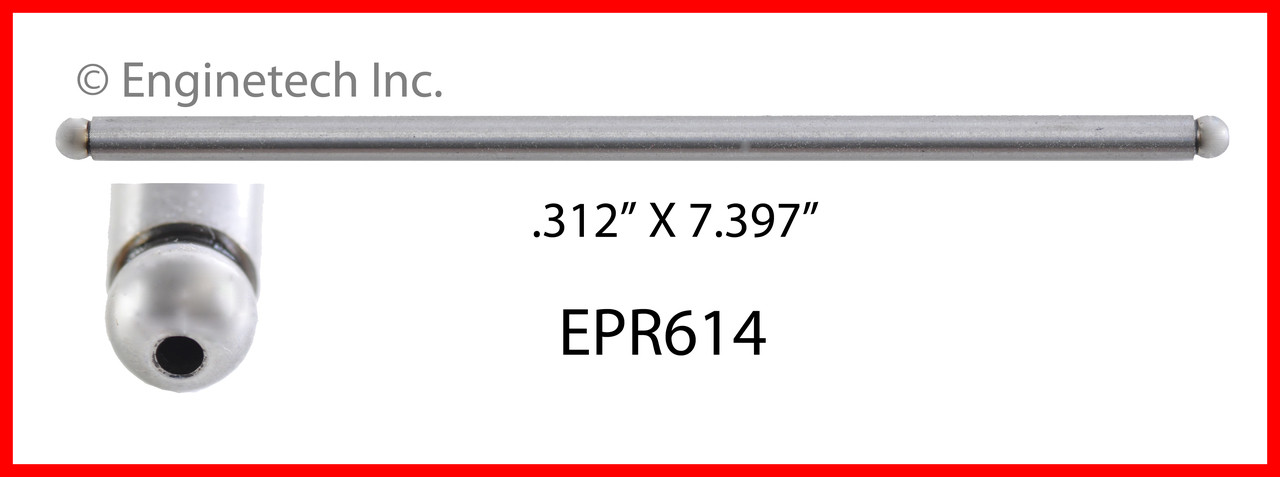2004 Chevrolet Silverado 1500 4.8L Engine Push Rod EPR614 -101