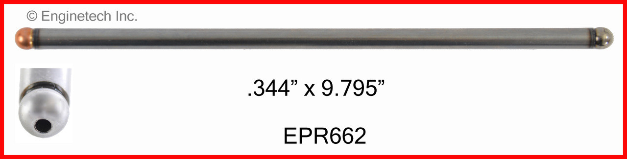 2004 Ford F-550 Super Duty 6.0L Engine Push Rod EPR662-16 -9