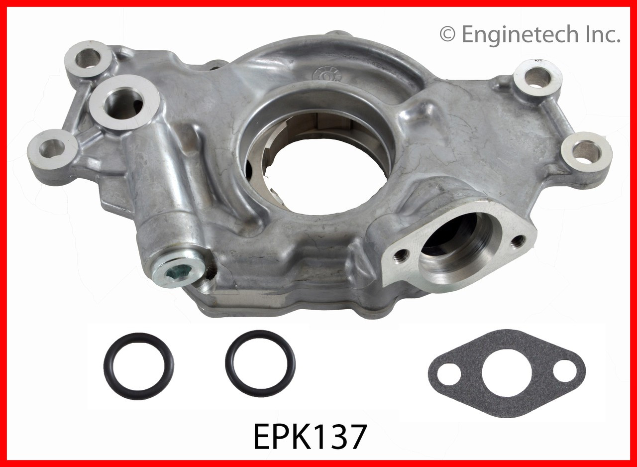 Oil Pump - 2010 Chevrolet Silverado 1500 5.3L Engine - EPK137ZE212