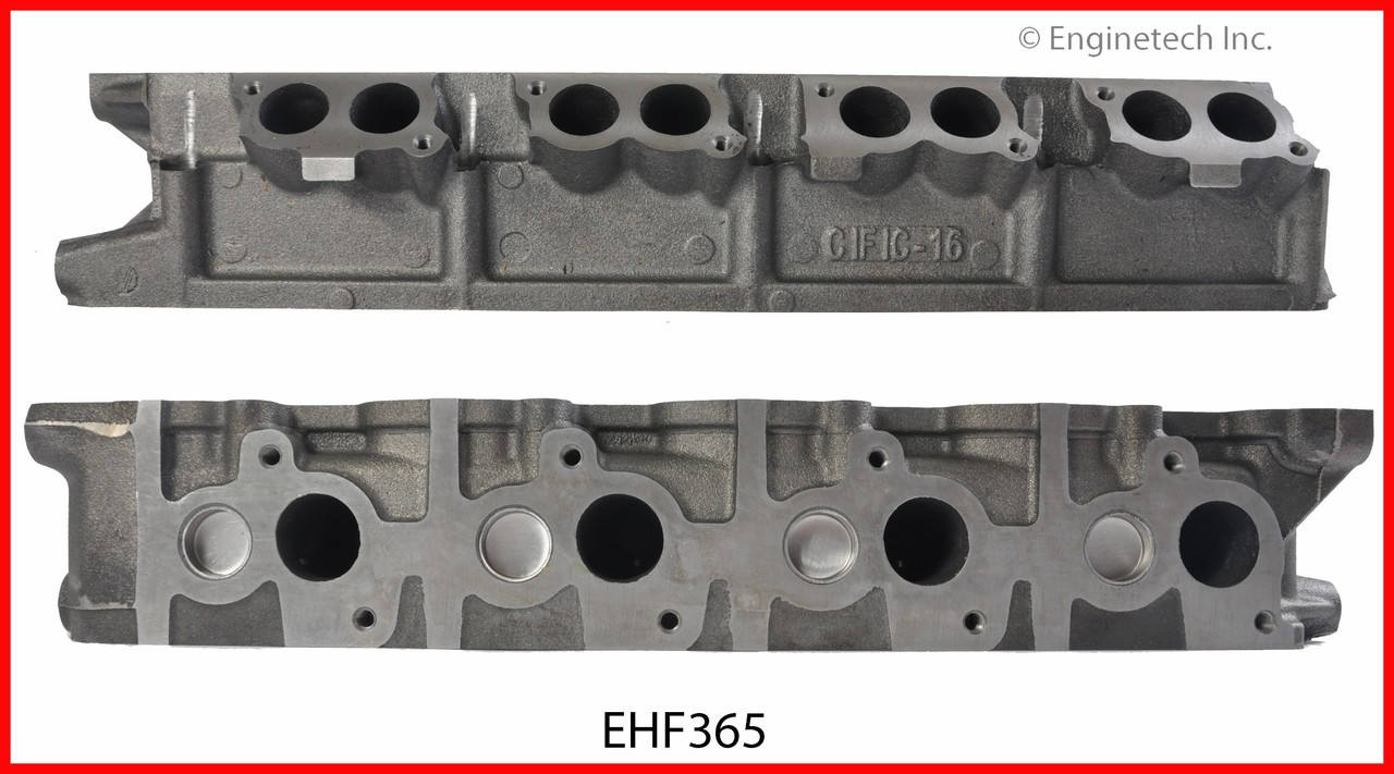 Cylinder Head - 2005 Ford E-350 Super Duty 6.0L Engine - EHF365ZE12
