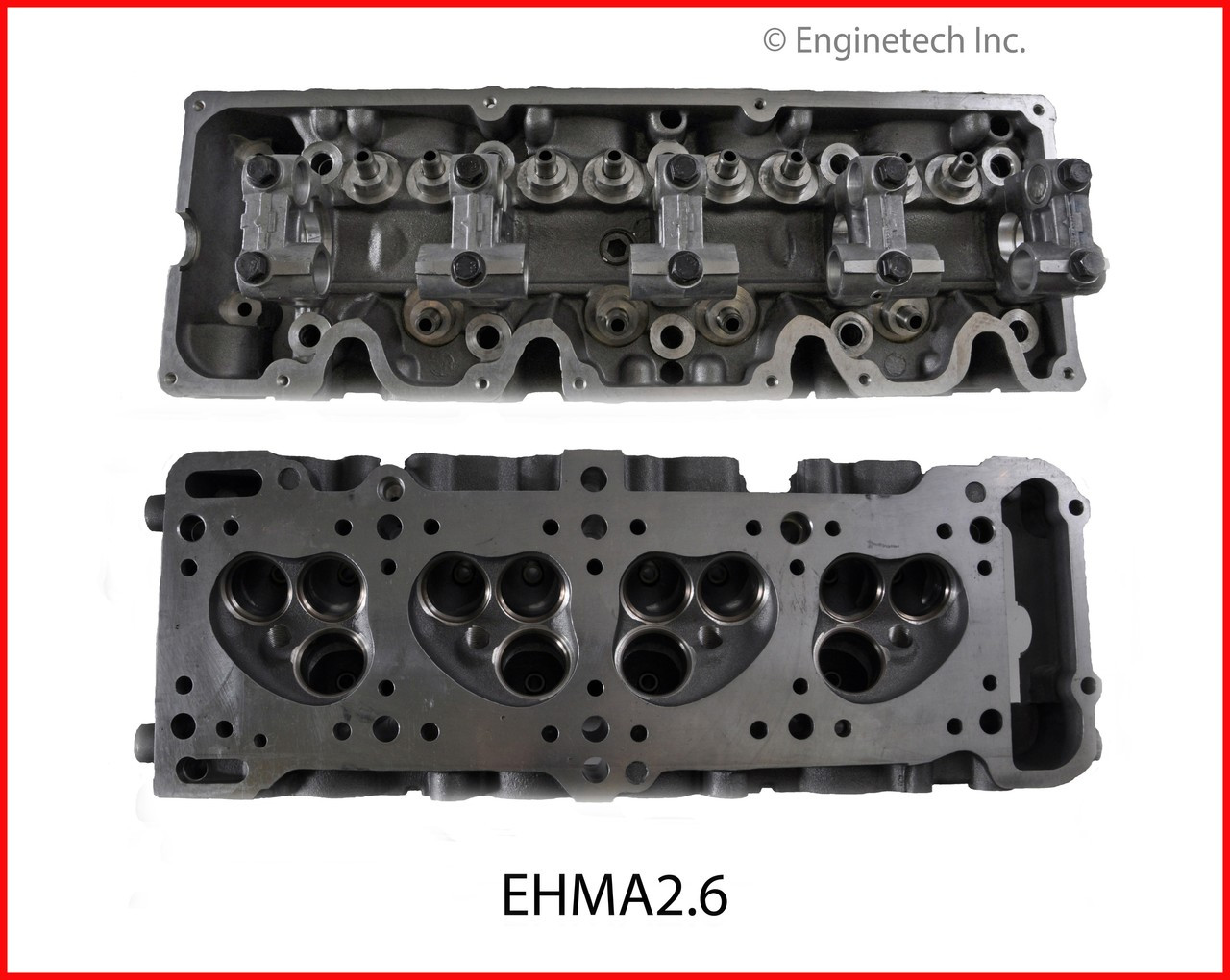 Cylinder Head - 1990 Mazda MPV 2.6L Engine - EHMA2.6ZE3