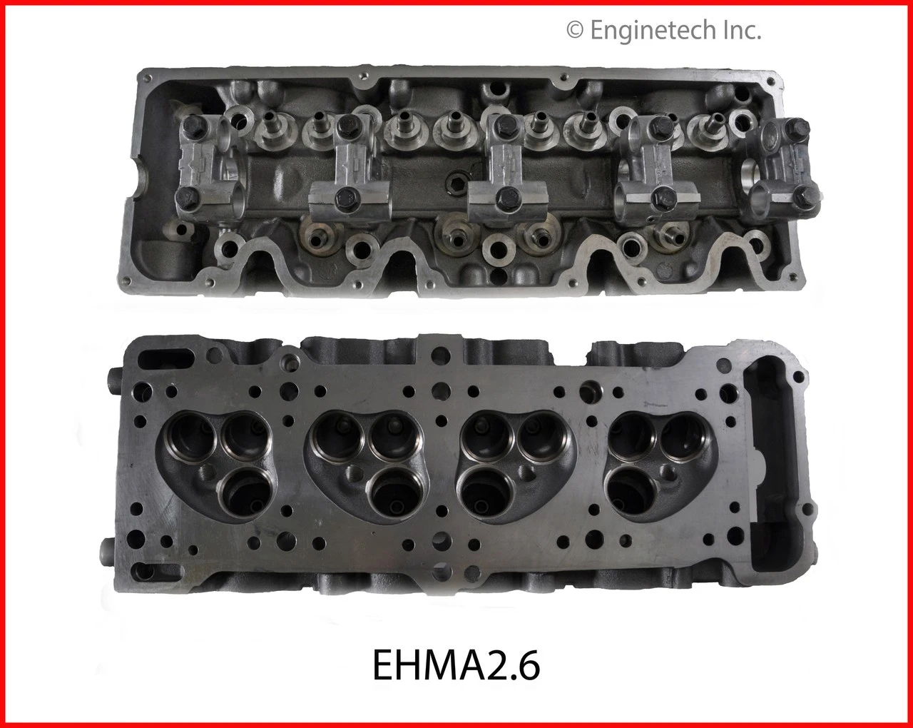 Cylinder Head - 1991 Mazda B2600 2.6L Engine - EHMA2.6ZE4
