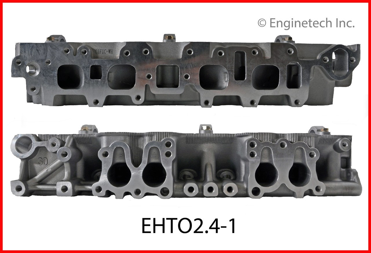 Cylinder Head - 1989 Toyota Pickup 2.4L Engine - EHTO2.4-1ZE16