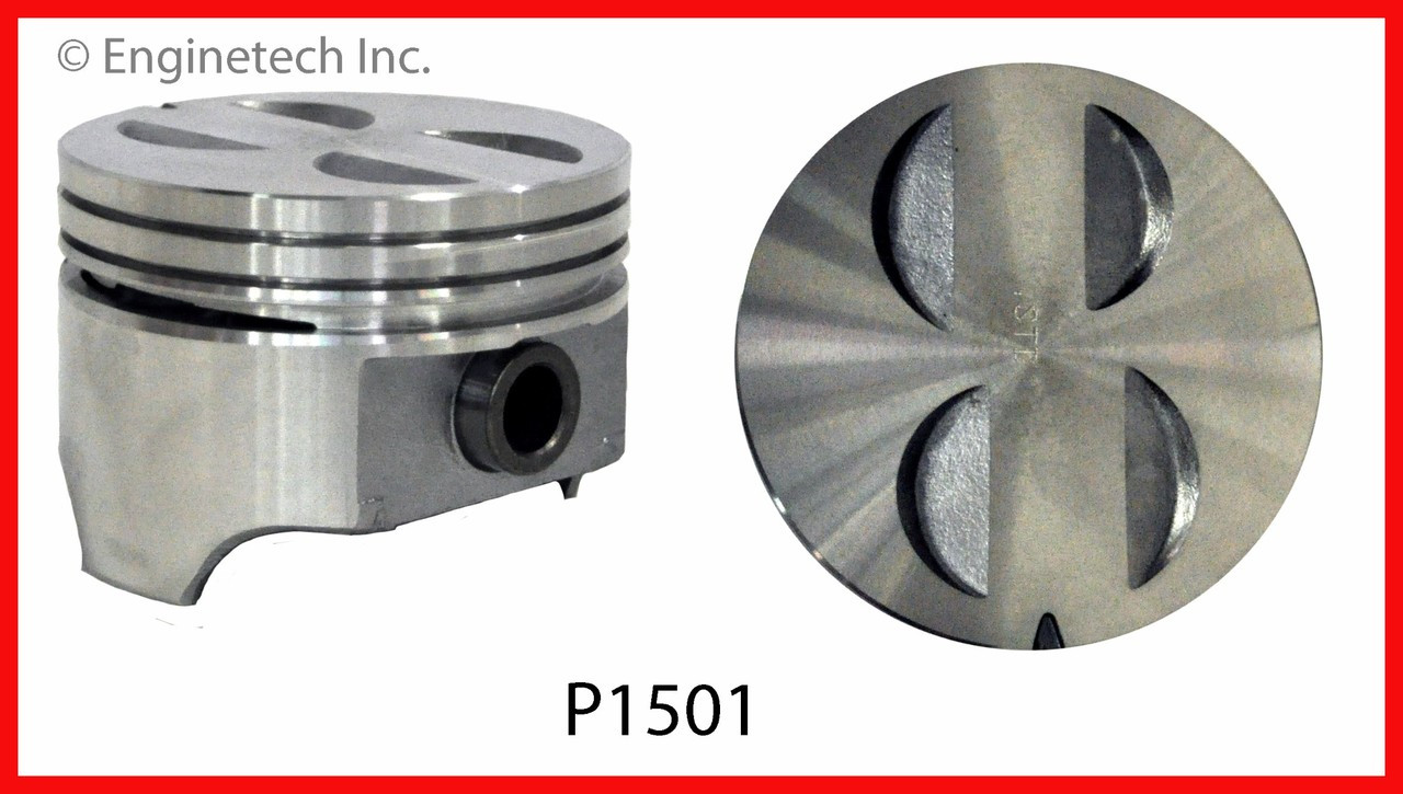 Piston Set - 1988 Mercury Grand Marquis 5.0L Engine - P1501(8)ZE1695