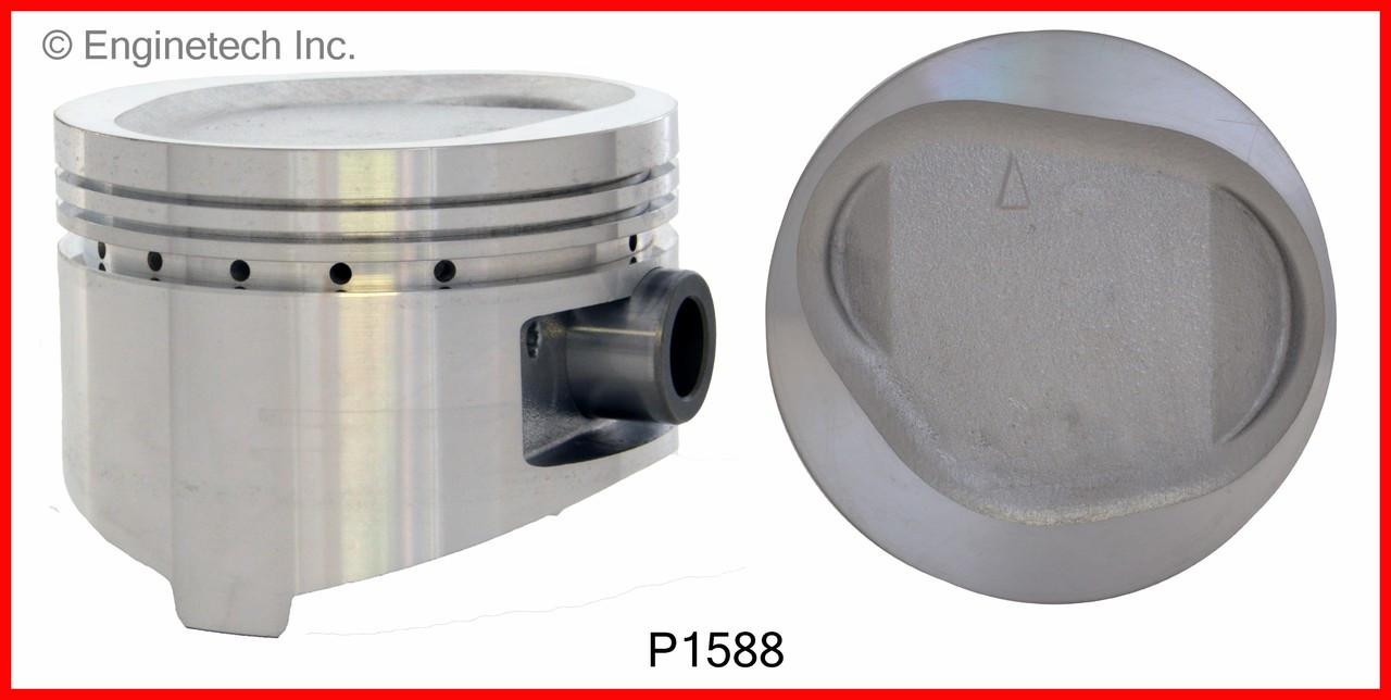 Piston Set - 1990 Chrysler TC Maserati 3.0L Engine - P1588(6)ZE100